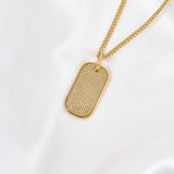 Mini Ella Fingerprint Necklace